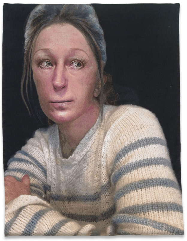 Cindy Sherman transforms herself into androgynous characters to